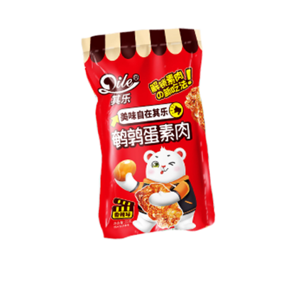 鹌鹑蛋素肉